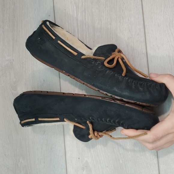 Ugg Australia Women 5612 Suede Loafer Slip on shoes slippers sz 9 - Picture 10 of 14